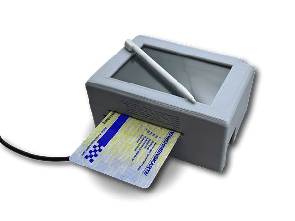 Easy and simple commissioning of the card reader
